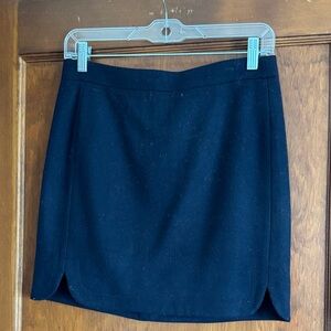 J. Crew Black Pencil Skirt